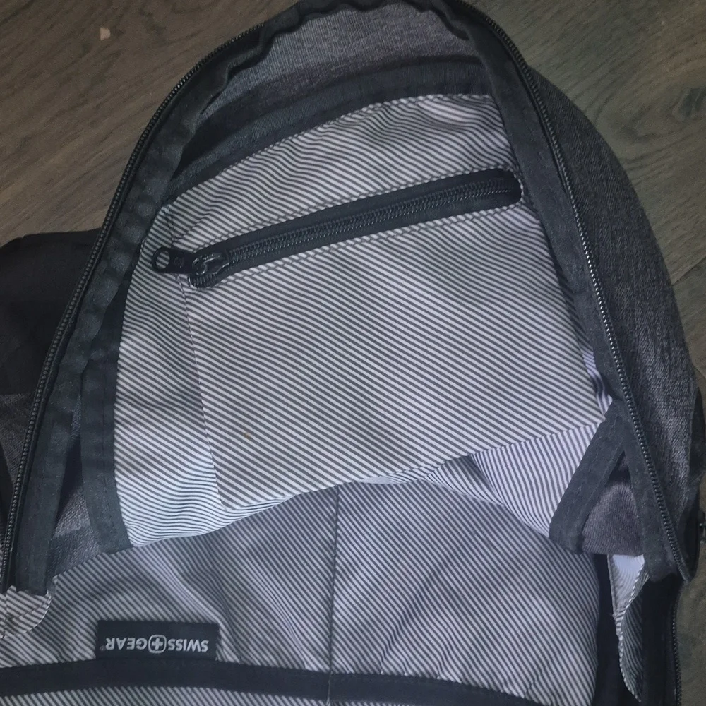 Swiss Gear Backpack Black and Gray